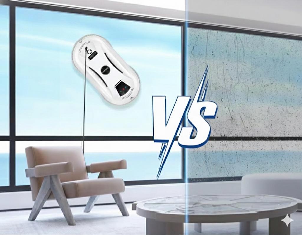 FlowyClean – Robot intelligente per vetri e superfici lisce
